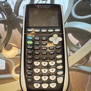 Texas Instruments TI-84 Plus C Silver Edition in Black and Silver